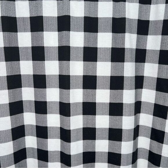 TORRID Black & White Buffalo Plaid Pencil Skirt Size 3 - Picture 4 of 8